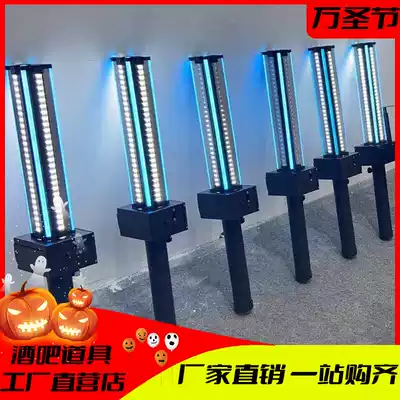 Bar glowing out wine flash stick electronic salute gun out of wine gift flower artifact magic needle wine bar wine tray atmosphere props