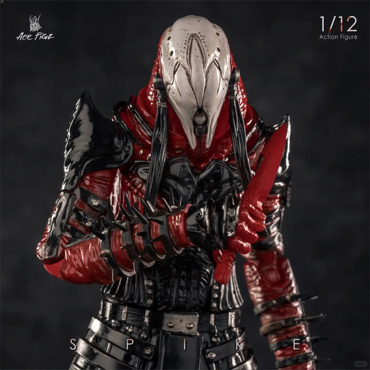 [in Stock] Acefigz Af001/2 Strange Research Department Gothic Style Spike 1/12 Action Figure