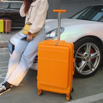 Korean 18-inch computer front opening suitcase female 20-inch small boarding password box male mini suitcase