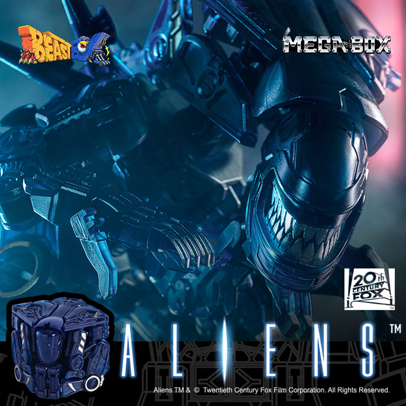 (BEASTBOX) universal box series special-shaped female queen tide play deformation toy assembly model