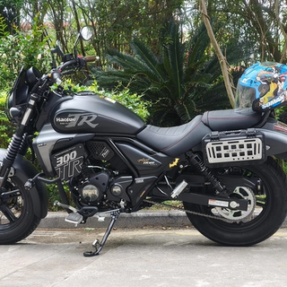 Soporte de bolsa lateral modificado tr300 para motocicleta de crucero, instalación no destructiva, caja de herramientas de montaje de bolsa impermeable, equipo de camping