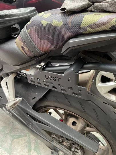 CB300R改装摩托专用边包支架LT挂在系统可防水边包备用油桶工具箱