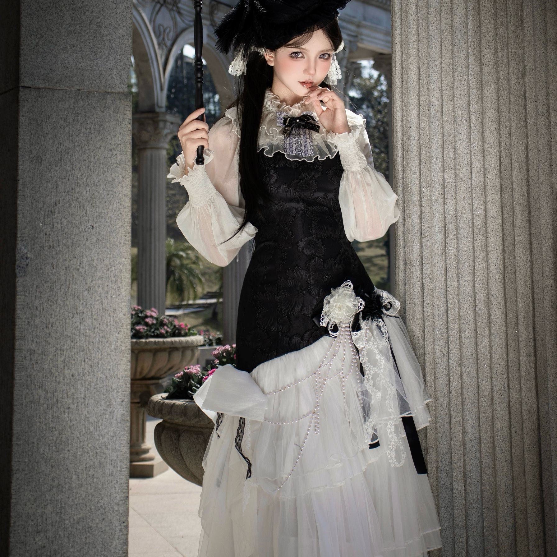 月笼纱下的优雅:Lolita风格CLA系JSK的魅力解读-lolita/洛丽塔定制-淘宝好物网