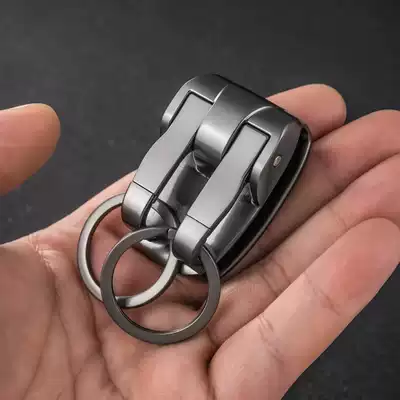 Men's waist hanging keychain belt keychain chain keychain creative car key ring ring metal pendant