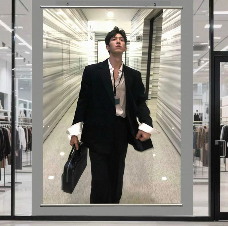 Jing Boran Celebrity Poster Wall Art High-Definition Photo Dormitory Wall Sticker Clothing Store Atmosphere Decoration Painting Jing Boran Celebrity Poster Wall Art High-Definition Photo Dormitory Wall Sticker Clothing Store Atmosphere Decoration Painting