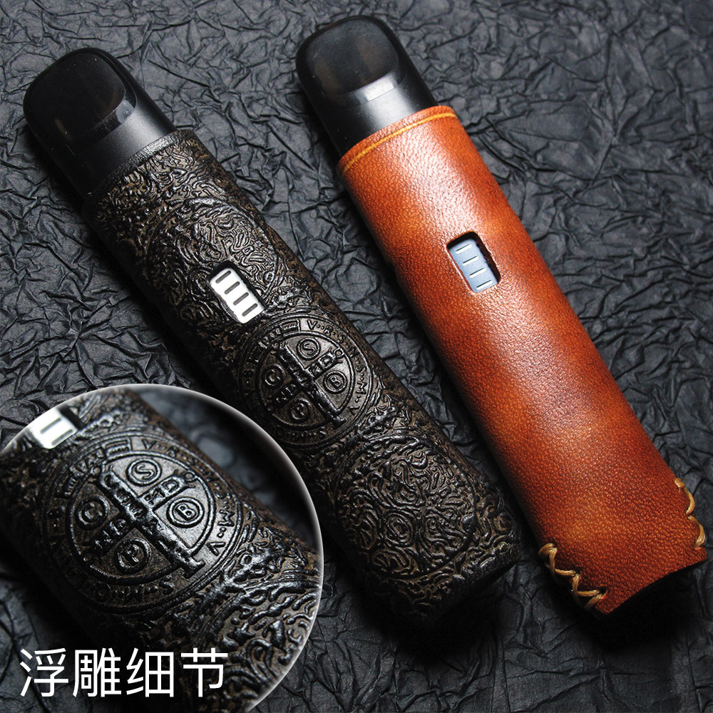 Yueche 5th generation phantom 5th generation relx holster protective case anti-fall retro handmade leather custom Mr Sun