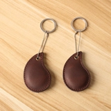 Картхолдер, чехол для проездного, круглый мультяшный универсальный защитный чехол, для удостоверения личности, из натуральной кожи