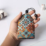 Ткань ручной работы, креативная ключница, пульт для ключей для домашнего использования, универсальный защитный чехол, на шнурках