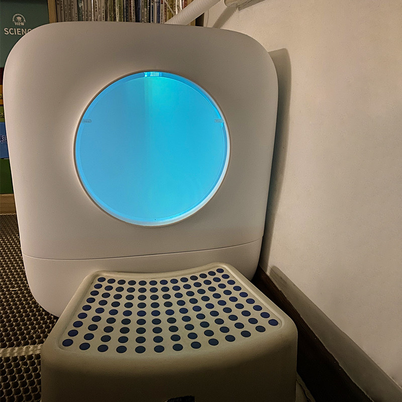 Kitty Cat Infant Cat Litter Aged Cat Litter Basin Foot Pad High Entrance Up And Down Steps Multifunction Climbing Stairs Pet Supplies Stairs