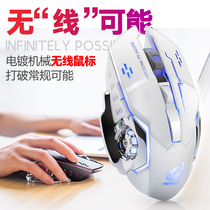 Rotech Snake Free Wolf X8 Wireless Mouse Rechargeable Silent Radio Race Mouse Suitable for Notebook