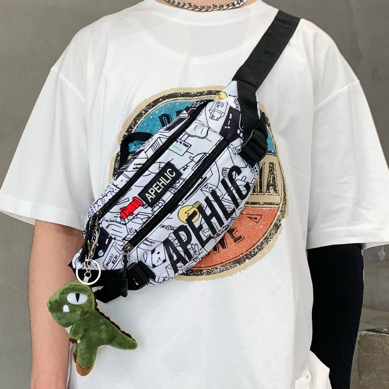 Day series ins Chains Chest Bag Men Leisure Single Shoulder small scapegoat schoolgirl Trend Diagonal Satchel 2022 New Purse Strings