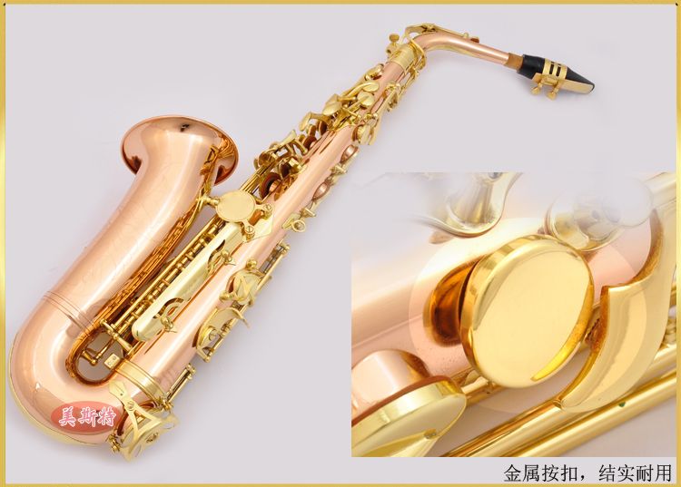 Nhạc cụ hay Nhạc cụ Saxophone Phosphor Đồng E-phẳng Alto Saxophone Nhạc cụ MAS-220 - Nhạc cụ phương Tây