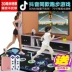 Douyin chạy không dây thảm nhảy đôi giao diện TV máy nhảy nhà somatosensory múa tay - Dance pad