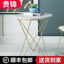 Nordic Marble Sides A Few Tea Table Minima Living Room Sofa Small Round Table Family Type Balcony Corner A Few Light Lavish Bedside Table Cabinet