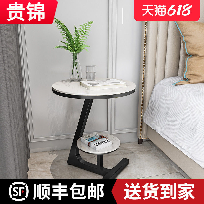 Marble edge several living-room sofa side table light extravagant corner a few balconies small round table bedside cabinet Creative Nordic small tea table