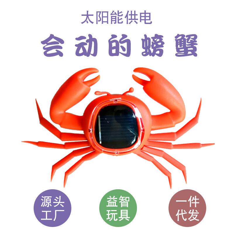 Солнечные игрушки 太阳能蜘蛛昆虫蟑螂蚂蚱小跑车玩具新奇特科技创意实验思维定制 German/only banquet