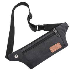 Mobile phone waist bag 2022 new men's and women's running sports messenger chest bag wear -resistant canvas receipt wallet new product wholesale