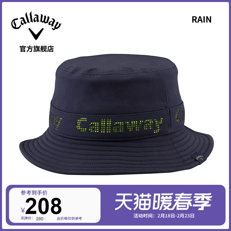 Callaway Callaway Golf Hat Unisex Rain Bucket Fashion Fisherman Hat Sunhat
