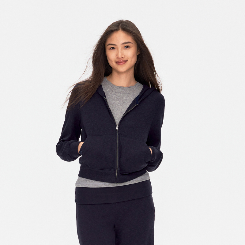 Fax Copy Express* “Selected Warm Winter Short Fleece” Short Fleece Lightweight Fitted Hooded Sweatshirt Cover-Up