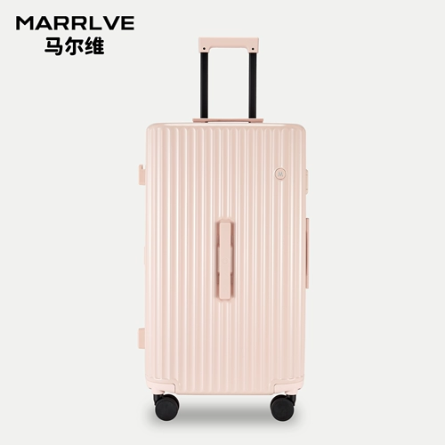 Красивый и вместительный чемодан на багажной тележке TRUNK для учебы за границей и путешествий со съемной внутренней молнией YKK 𫔀