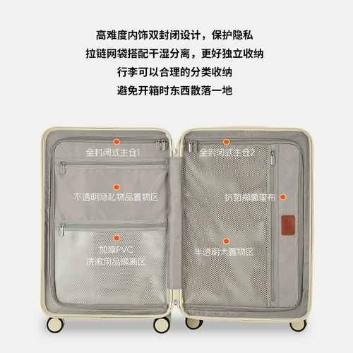 Взрывобезопасный подшипник с молнией, багажный чемодан для путешествий, круиз