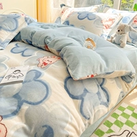 Feifei Rabbit [толстый теплый молочный бархат, приятный для кожи и голый для сна]