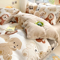 Animal House [толстый теплый молочный флис, приятный для кожи, можно спать обнаженным]