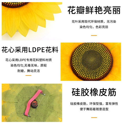 Детский день танцевального представления на церемонию открытия игр подсолнечника.