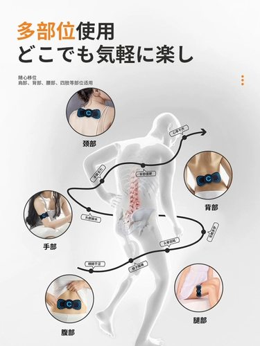 Перезаряжаемый универсальный массажер, подарок на день рождения