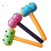 Event props Child baby knockout inflatable hammer plastic toy Balloon Stick Beating Ground Rat Steamball Hammer Wolf tooth stick