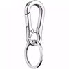 German Imported Keychain Men's Keychain High-End 304 Stainless Steel Keychain Car Key Chain Pendant Plus