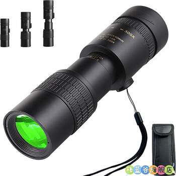 Cross-Border Zoom Monocular Telescope 10-300×40 High-Definition High-Power Outdoor Telescopic Portable Telescope