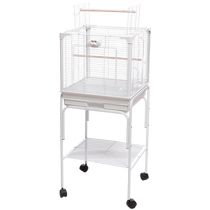 Japanese birdcage parrot cage home large black phoenix tiger skin peony pearl starling special cage luxury villa
