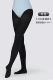 Черные летние тонкие колготки