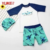 Детский мальчик детские детские плавающие костюмы носить кепки