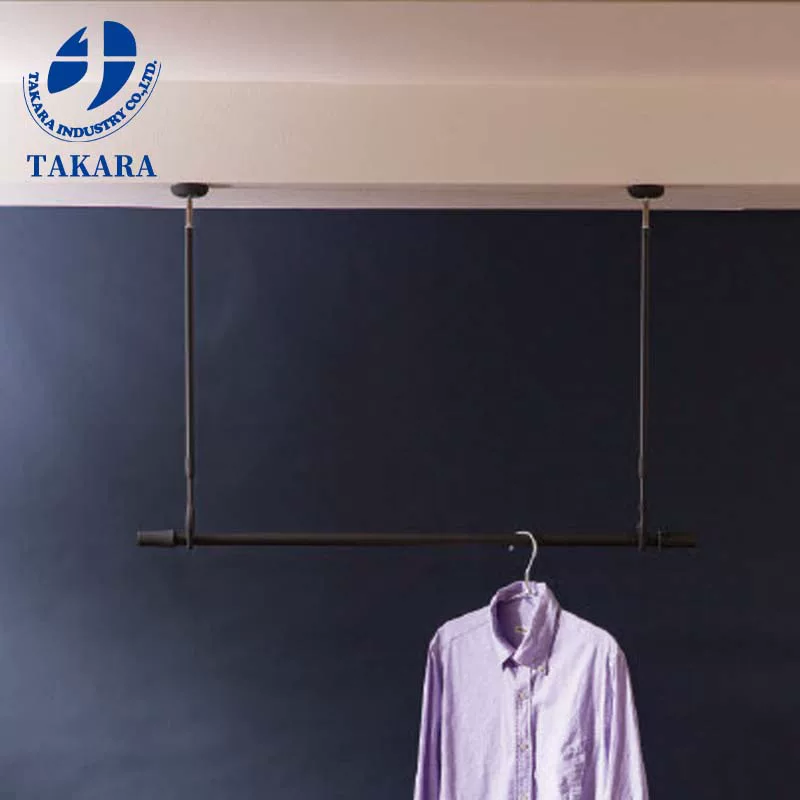 Japanese genuine import drying rack, invisible storage system