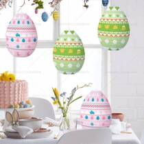 newPink Easter Egg Paper Lanterns Cartoon Rabbit Chick Pa