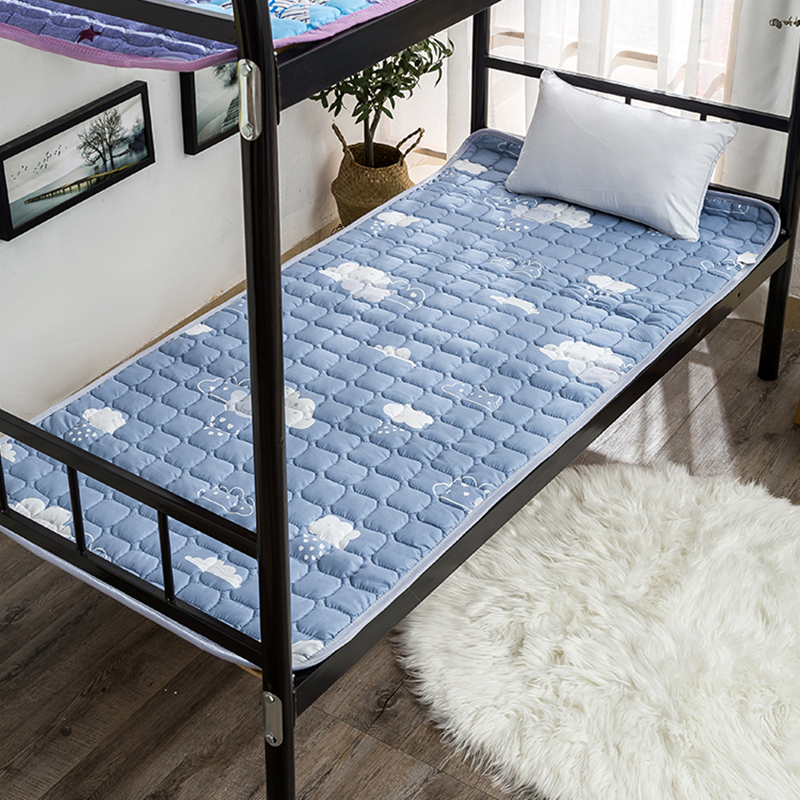 Thin Mattress Upholstered Summer Student Dorm Room Single 0 9m Sleeping Room Bedroom Bedding Mat 1 2 m Folding Washable-Taobao