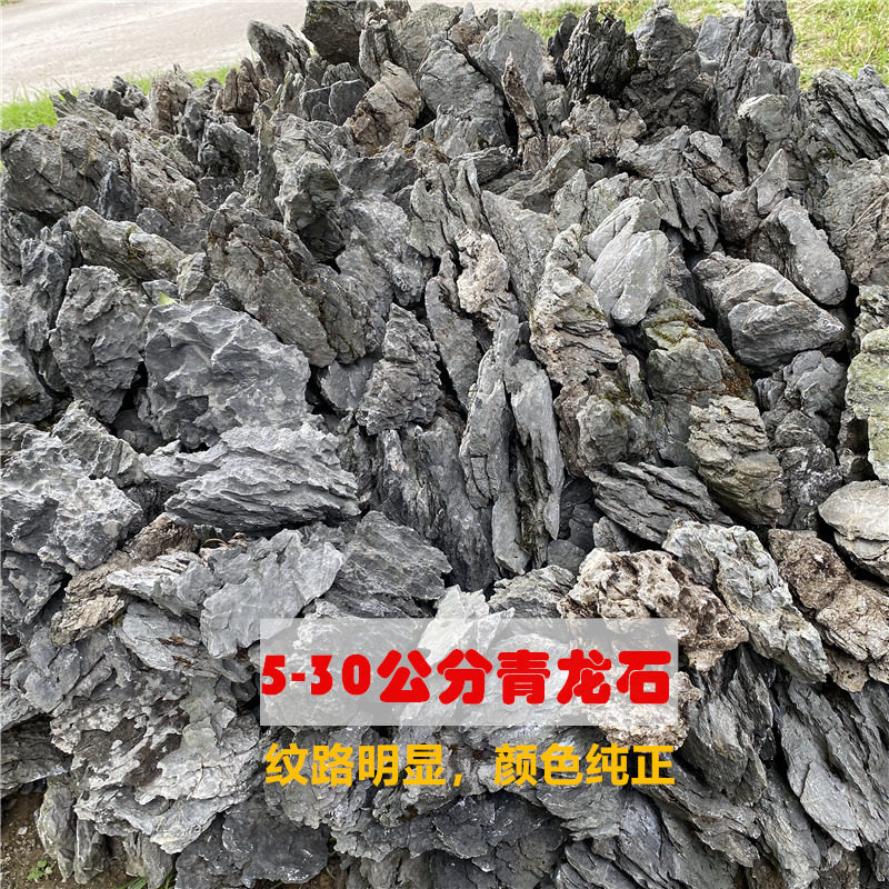 Boutique InderQinglong Stone Natural Raw Stone Construction Fake Mountain Stone Aquatic Fish Tank Courtyard Garden Landscaped Stone stone