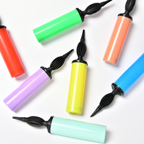 Balloon hand push pump Portable birthday wedding decoration aluminum film balloon plug electric inflatable accessories supplies