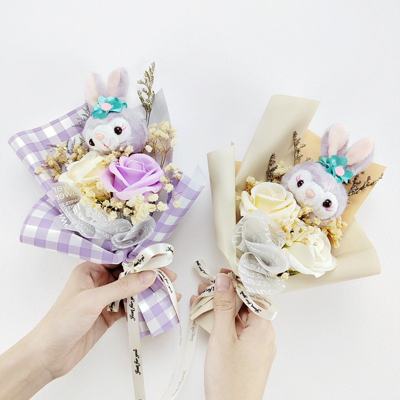 Birthday gift bouquets, souvenirs, accessories, gypsophila small bouquets, immortalized weddings