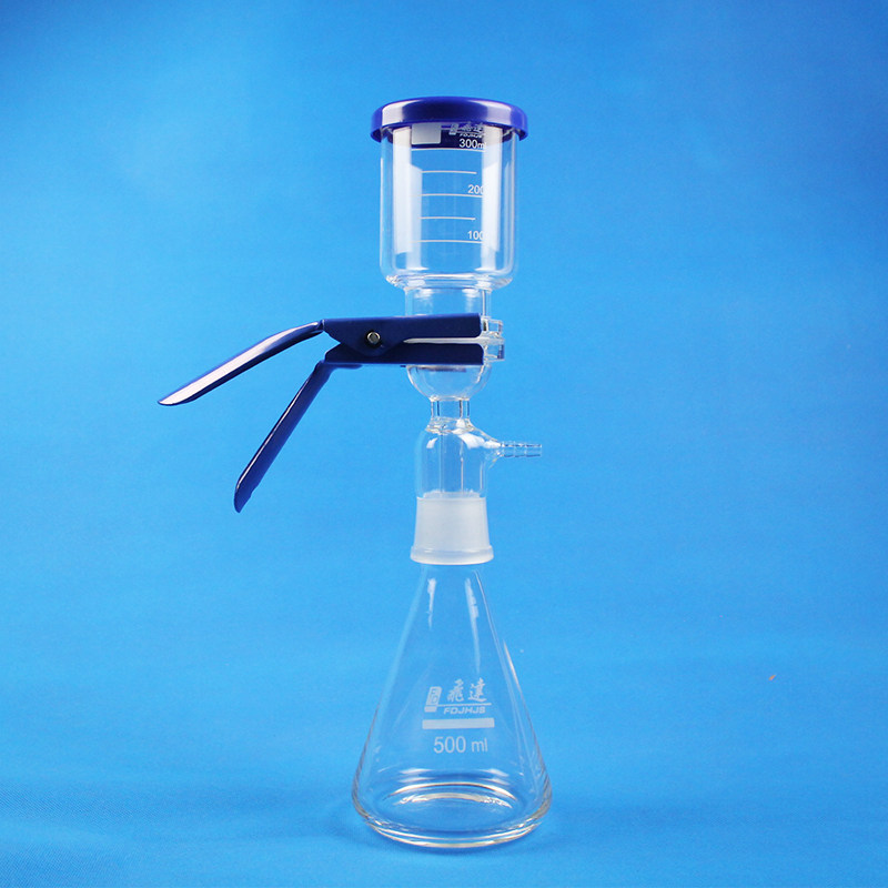 Sand core filter filter solvent filter lab solvent filter device 250-1000ml