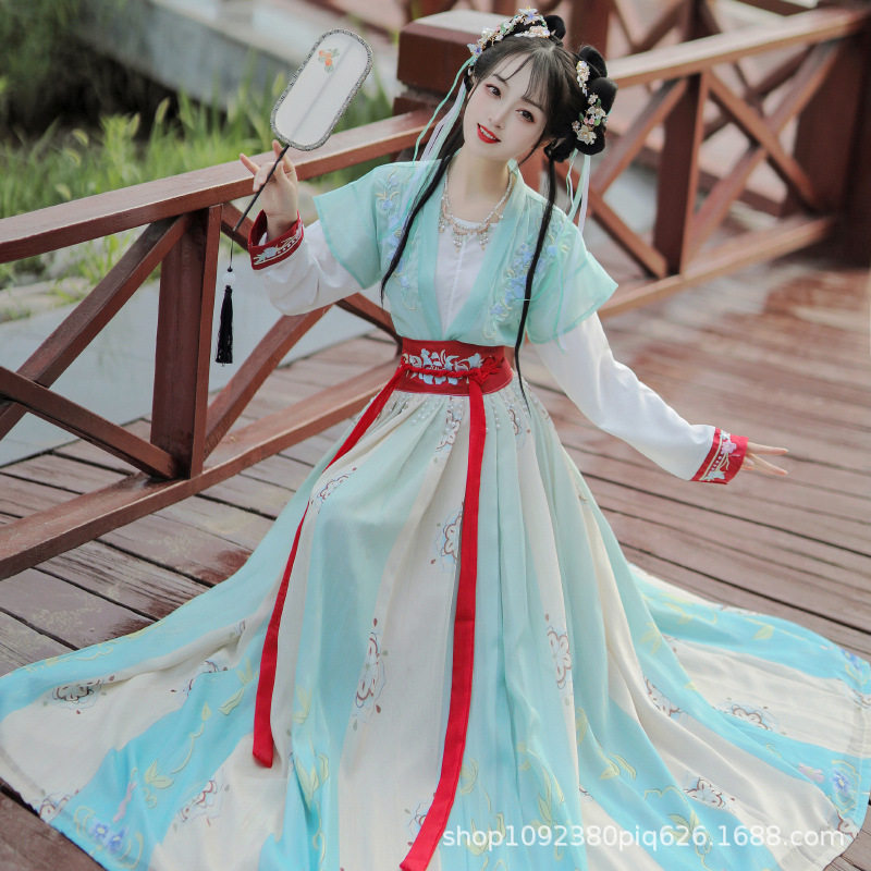 Hanfu women's Tang Dynasty embroidery new autumn