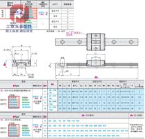Miniature linear guide SEBSN SE2BSN SEBSNL SE2BSNL 8 10 13 16 -