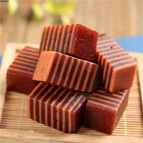 Chengde specialty hawthorn pudding fruit peel hawthorn square cake sandwich hawthorn rolls childrens snacks candies preserved fruits