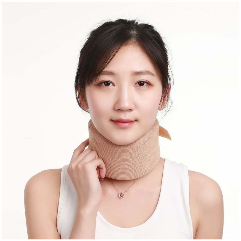 Neck collar home protection of cervical collar fixed