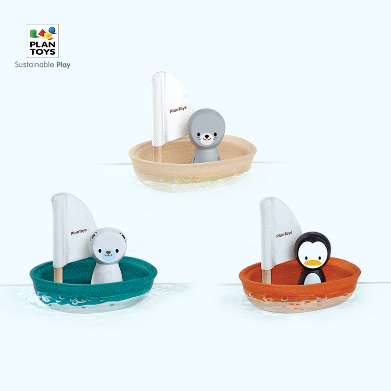 plantoys children bathing toys beach sailing seals drama water baby gifts 5711-Taobao