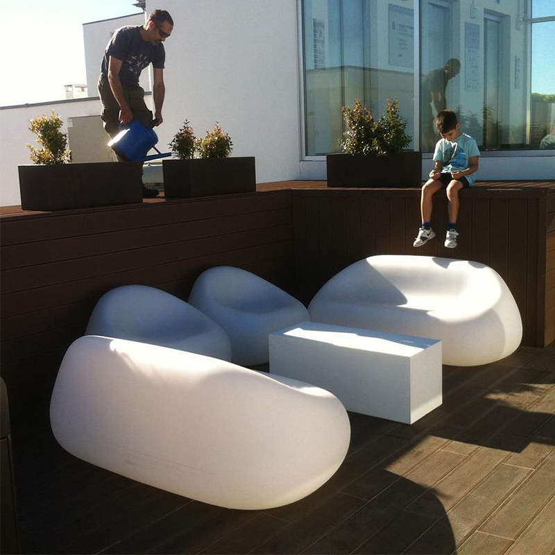 Nordic designer simply style glass steel seat indoor and outdoor leisure chair chair sample room