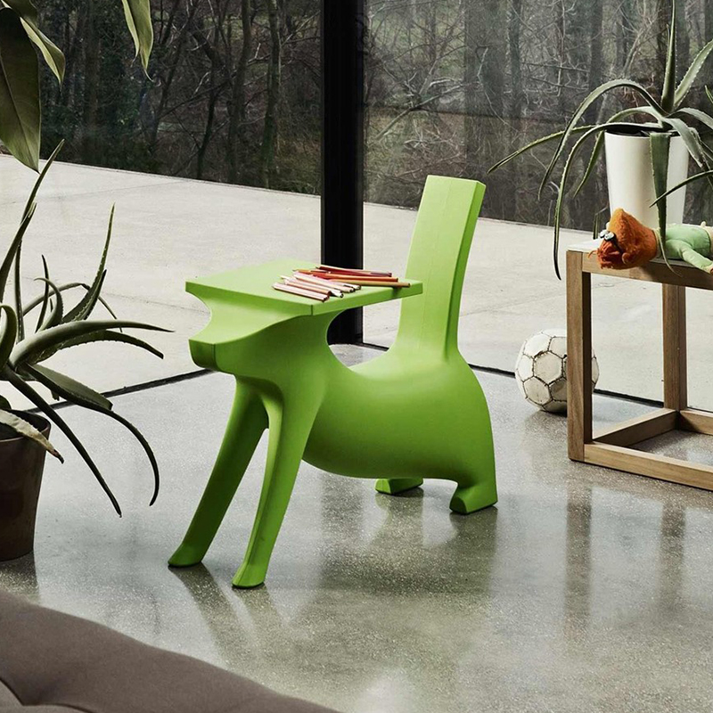 Le Chien Italian Kindergarten Children Orchestra household studying desk and chair stool for Stark Puppy Chair