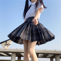 JK plaid skirt genuine original shirt Japanese sailor skirt set womens 2021 new college style uniform graduation uniform